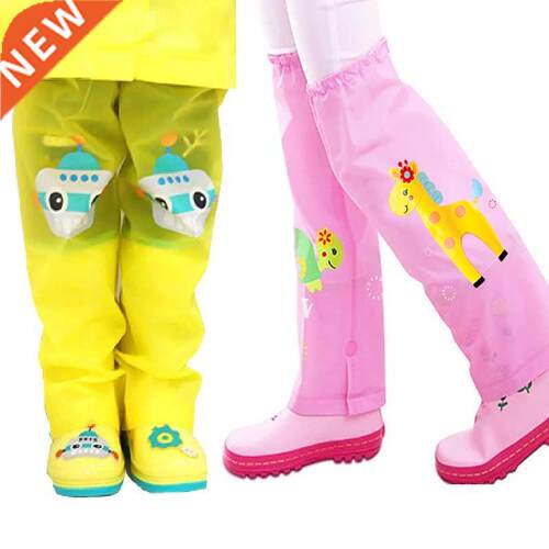 Kids Rain Pants Waterproof Outdoor Hiking Leg Gaiters Rainco