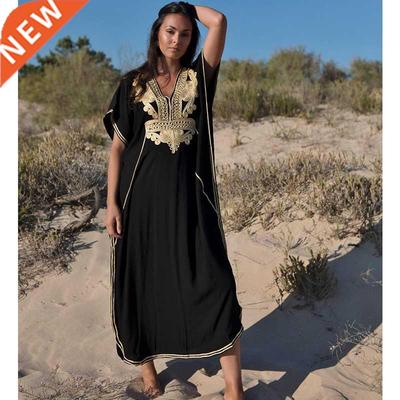 Size Kaftan Tunic Beach Dress Swim Wear Bathing Suit Co