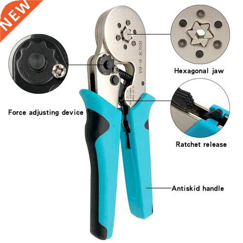 Crimping Pliers Tubular Terminal Hand Tools HSC8 6 - 4A 0.25