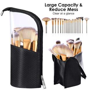 Makeup Brush Bag Travel Toiletry Case Zipper Beauty Case Pou