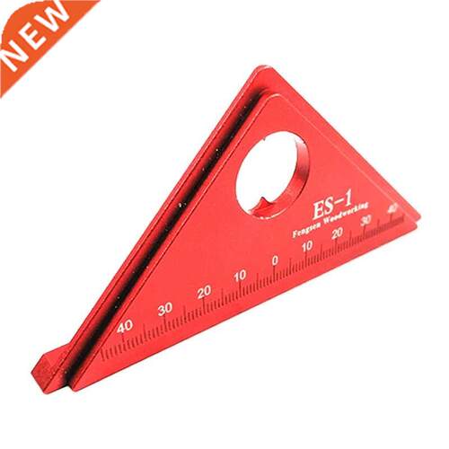 Woodworking Square Metric Aluminum Alloy Scribing Triangle A