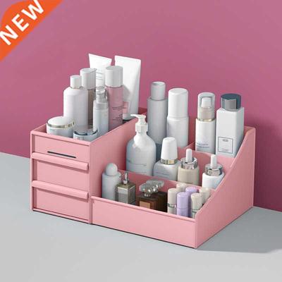 Cosmetic Makeup Organizer with Drawers, Plastic Bathroom Ski