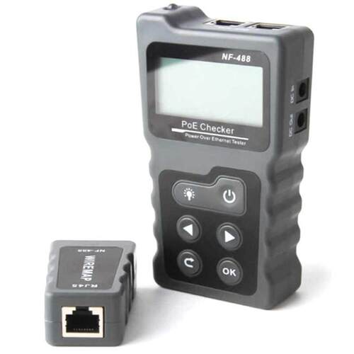 Tester Inline Tester Power over Ethernet Voltage Current Tes