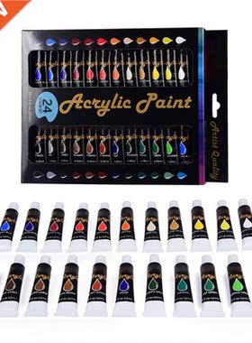 12ml 24 Colors Professional Acrylic Paint Drawing Painting P