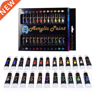 12ml 24 Colors Professional Acrylic Paint Drawing Painting P
