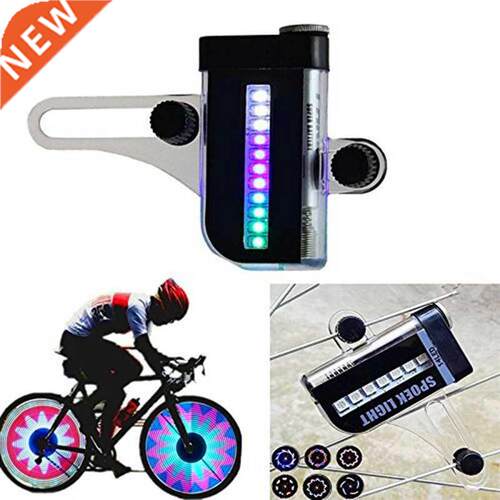 Hot Sale Two Side 14 LED Colorful Motorcycle Cycling Bicycle