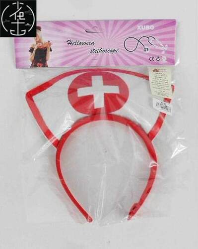 nurse headband Halloween bachelor toy dress up and play cost