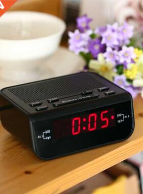 Digital FM Alarm Clock Radio with Dual Alarm Snooze Sleep Ti