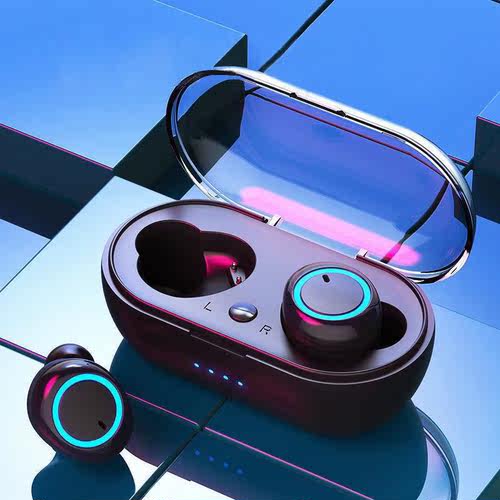 New TWS Wireless Bluetooth 5.0 Earphone Touch Control 9D Ste