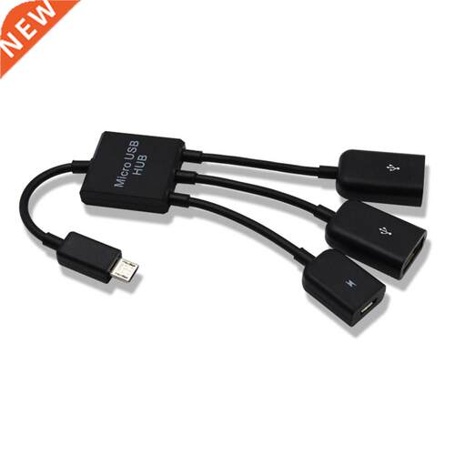 Data Cable Charge Type C/Micro Cable 3 in 1 USB C OTG Host