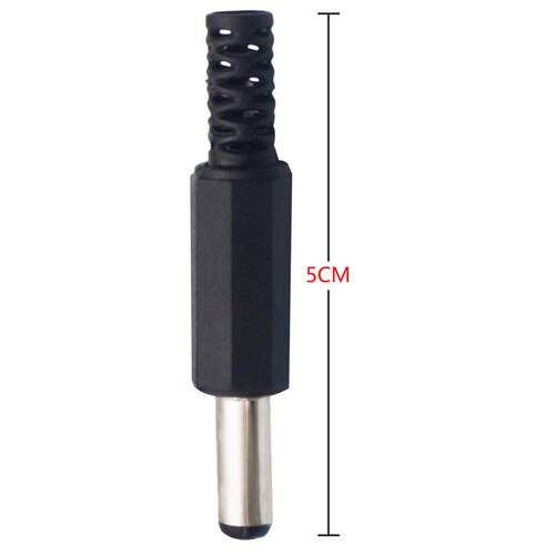 DC Power Jack Plugs Male Socket Adapter 2.1mm x 5.5mm 10pcs