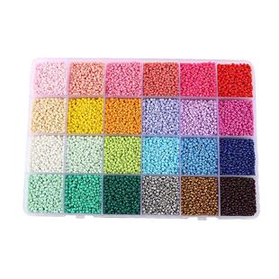 2mm Glass Seeds Beads Charm Crystals Spacer Glass Beads For