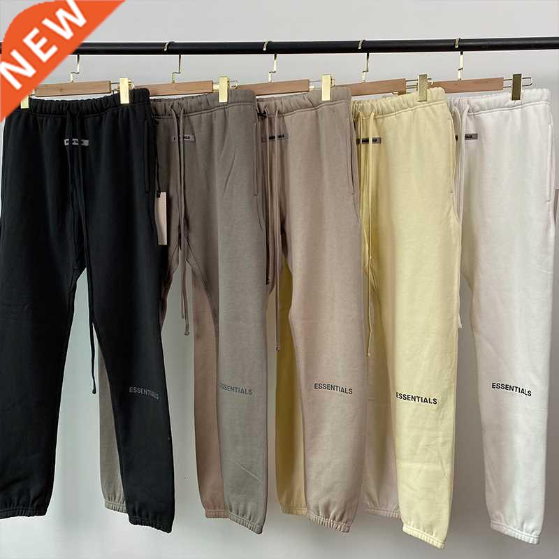 2022ss CARL's Men SweatPants Reflective Letter Print Casual