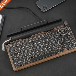Dot Bluetooth keyboards retro Keyboard Mechancal Wreless