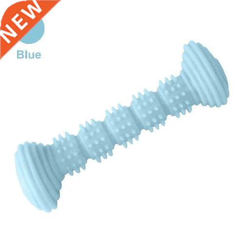 Dog Toothbrush Durable Dog Chew Toy Stick Soft Rubber Teeth