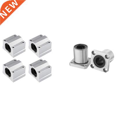 4x Linear Ball Bearing Slide Block Units, 16mm Bore Dia(SCS1