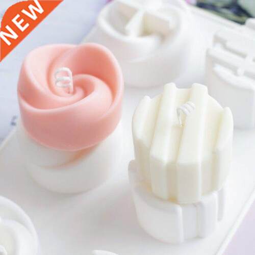 New Rose Flower Silicone Soap Mold DIY Fondant Chocolate