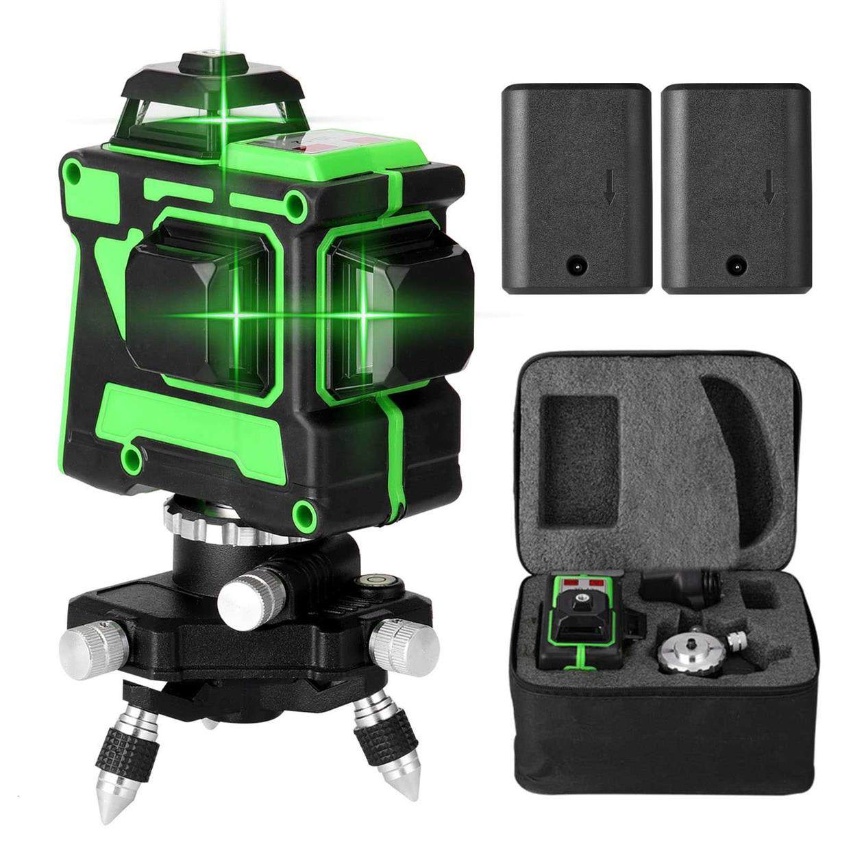 Multifunctional 3D 12 Lines Laser Level Tool Self-Leveling图片