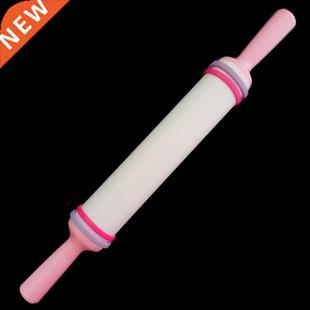 New White 36cm Non-stick Glide Fondant Rolling Pin Fondant C