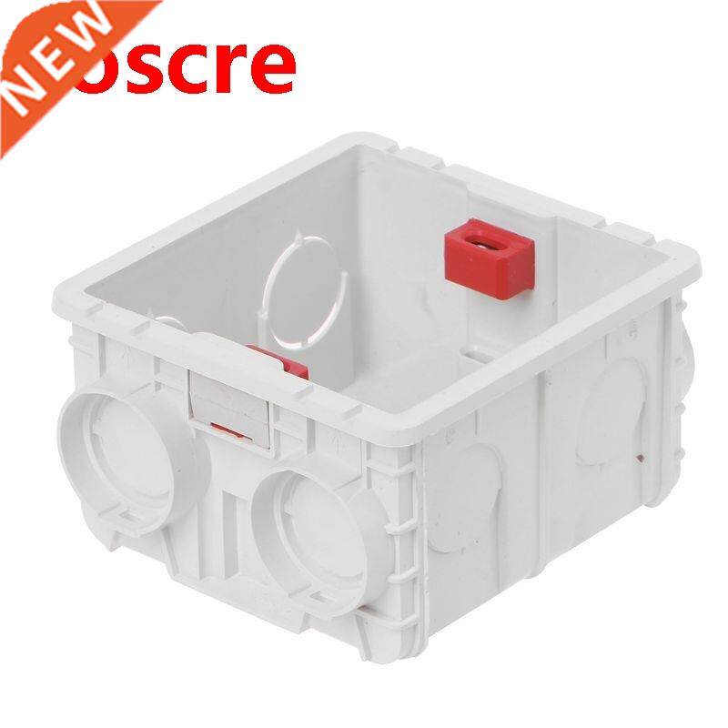 86-type pvc junction box wall mount cassette for switch sock