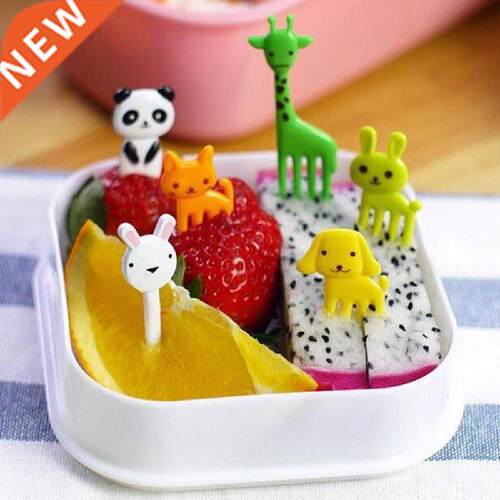 10pcs Reusable Mini Food Forks Vegetable Crockery Toddler