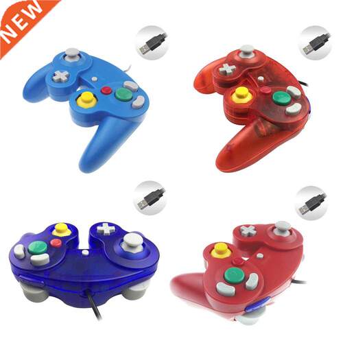 4 Color USB Interface wired game controller gamepad for N-G-