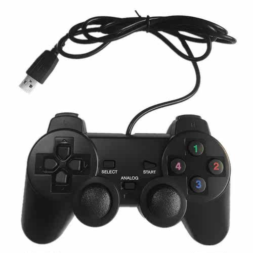2022 New USB Wired Gamepad Single/Double Vibration Game Cont