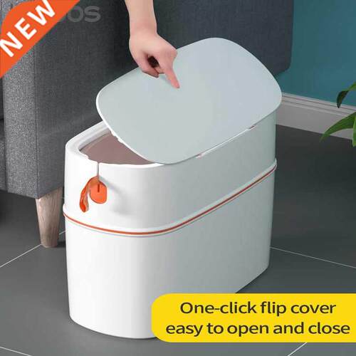 JOYBOS Waterproof Garbage Bucket Trash Can With Lid Portabl