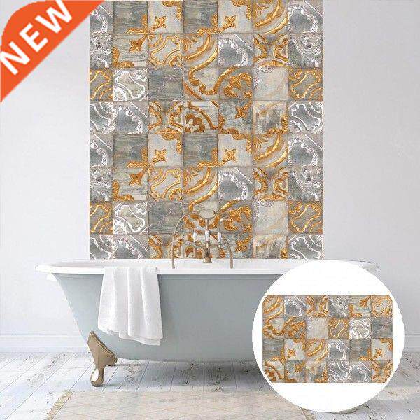 Useful Tile Stickers Exquisite Square Compact Non-Slip