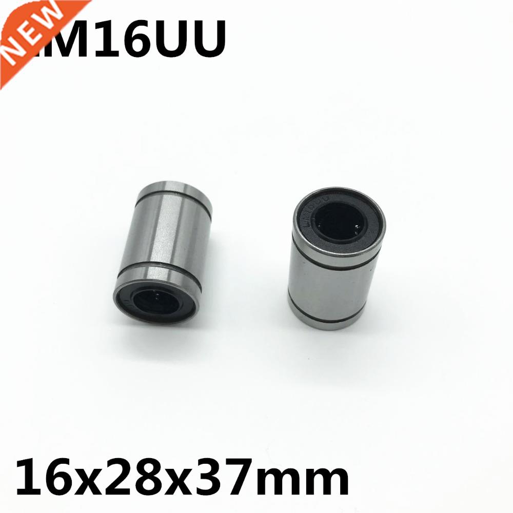 2pcs LM16UU ball bearing inner diameter 16x28x37 mm guide li