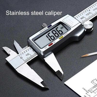 6 Inch Digital Caliper Stainless Steel Electronic Digital Ve