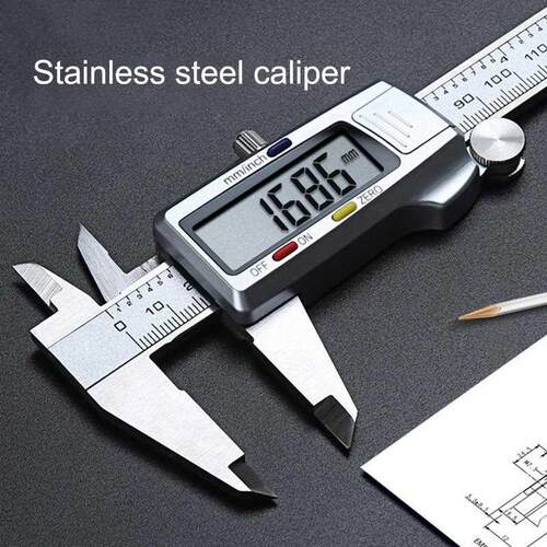 6 Inch Digital Caliper Stainless Steel Electronic Digital Ve