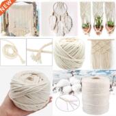 Rope Handma Macrame Wall for Craft Thread Cord Cotton