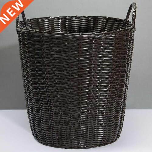 Large plastic bathroom laundry basket toy laundry basket