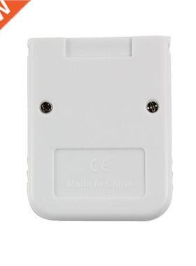 Practical White Memory Card For Nintendo Wii Gamecube GC