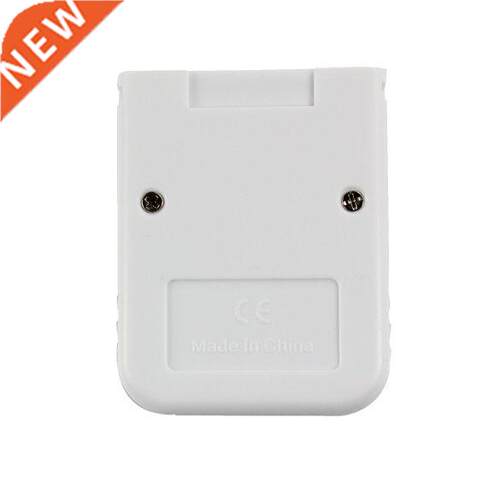 Practical White Memory Card For Nintendo Wii Gamecube GC