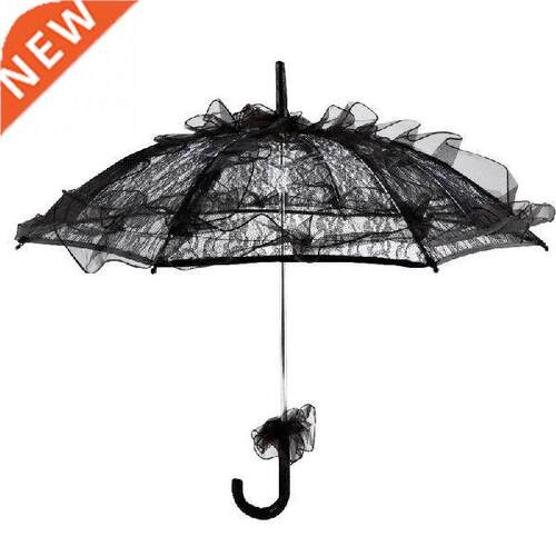Elegant Lace Umbrella Black Color Lace Umbrella Sun