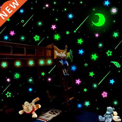 100Pcs D Kids Bedroom Fluorescent Glow In The Dark Arrow