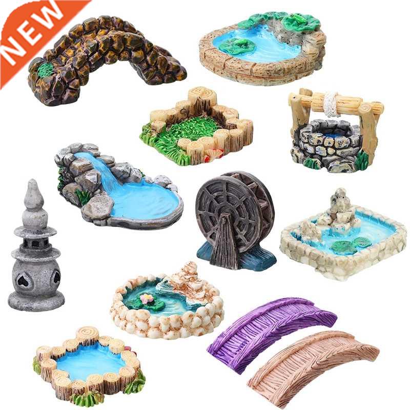 12pcs Miniature Fairy Garden Accessories  Micro