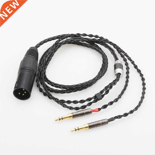 Audiocrast HC010 2x3.5mm HIFI 4 pin XLR Male alanced Headp
