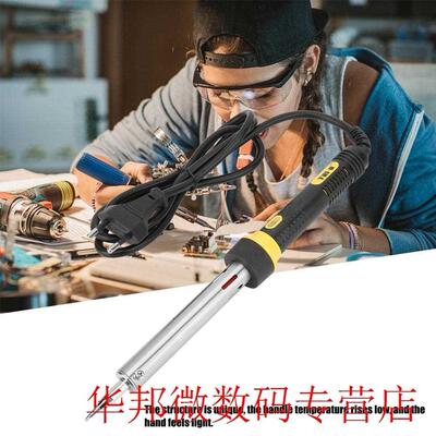 Electric Temperature Gun Straight Soldering Iron Welding Gun