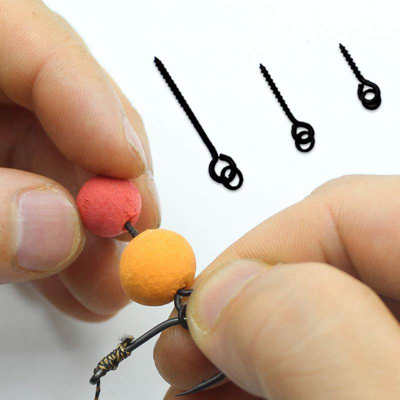 20pcs Carp Fishing Accessories Pop Up Boilies Bait Screw Swi