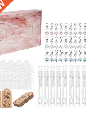 Angel Keychain Tag Organza Drawstring Bag Bubble Water Set