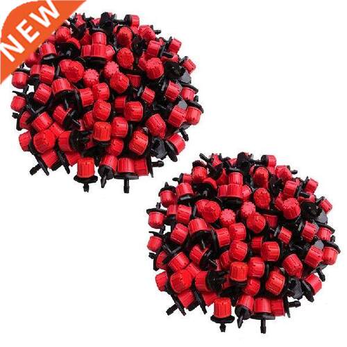 400Pcs 1/4 Inch Adjustable Mini Drip Irrigation System