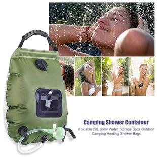 20L Water Bags Outdoor Camping Hiking Solar Shower Bag