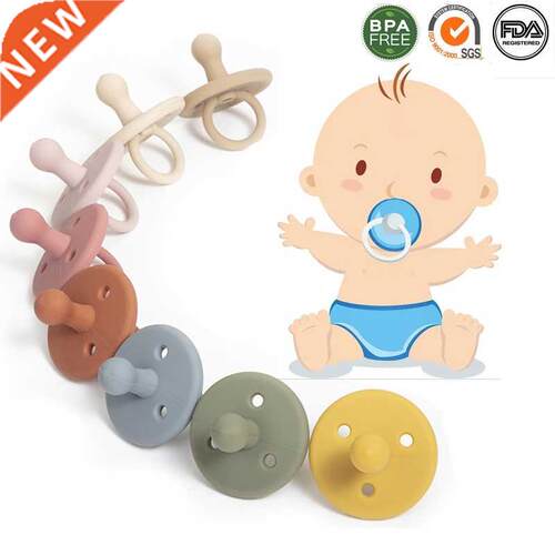 Baby Silicone Soother Pacifier BPA Free Infant Nipple Soft N