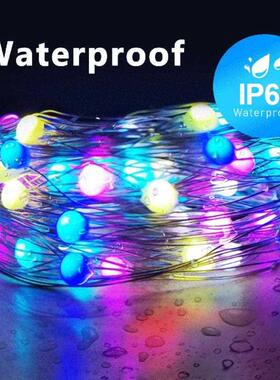 10M Led Strip Light Music Rhythm Lantern 40-key Remote