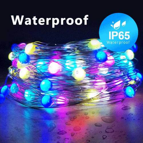 10M Led Strip Light Music Rhythm Lantern 40-key Remote