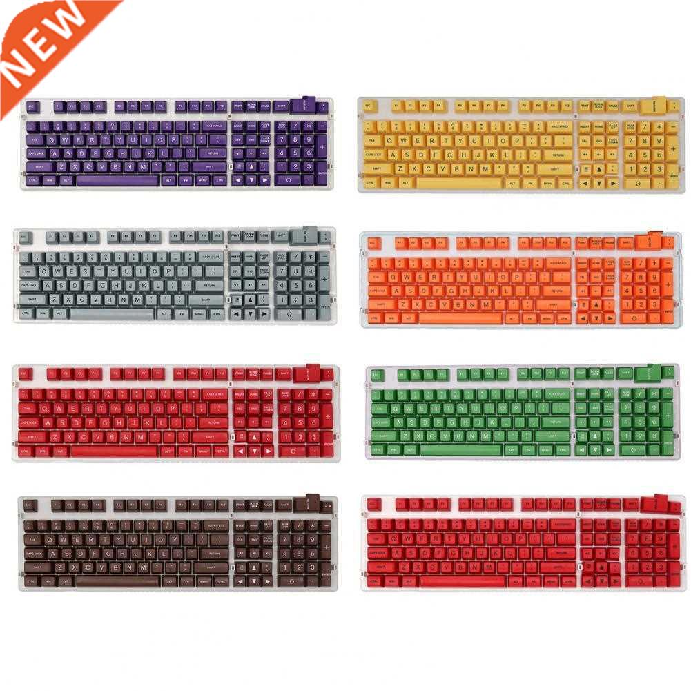 108Pcs Lightproof  Key Caps Replacement Accessories Mecha