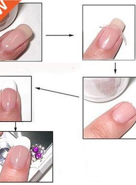 18 Packs French Stencil Nail Art Form Fringe Guides